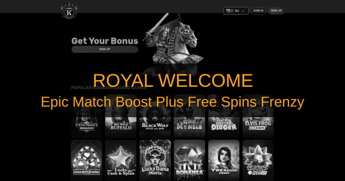Kingdom Casino - Online Casino for Canadian Players